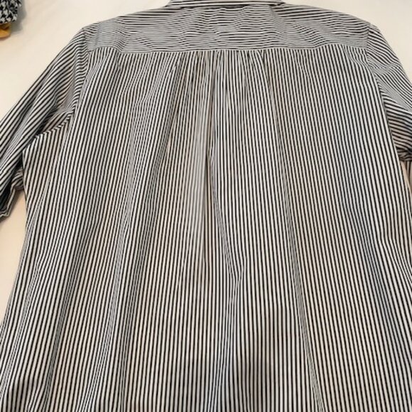 Cutter & Buck Women’s Steeler (XL)  Long Sleeve Pinstripe Blouse - Picture 4 of 7